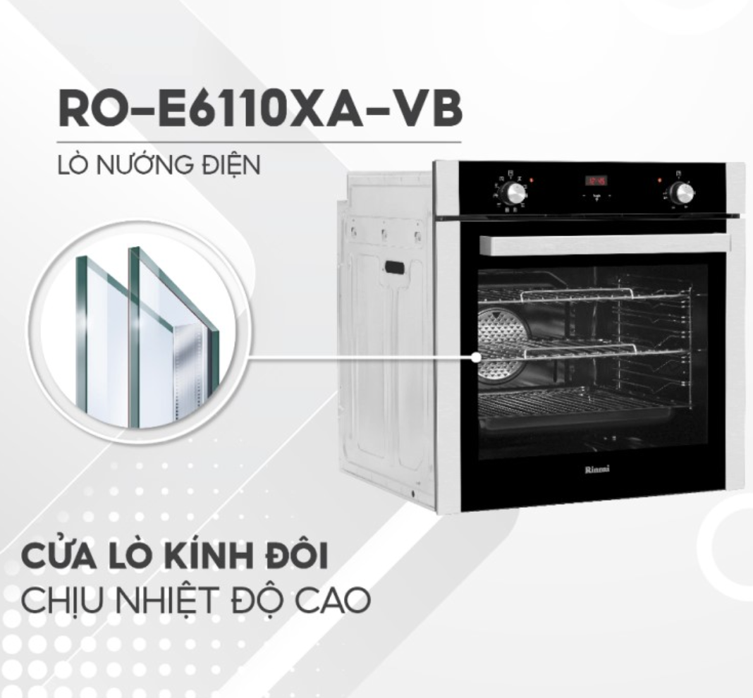 Lò nướng âm tủ Rinnai RO-E6110XA-VB