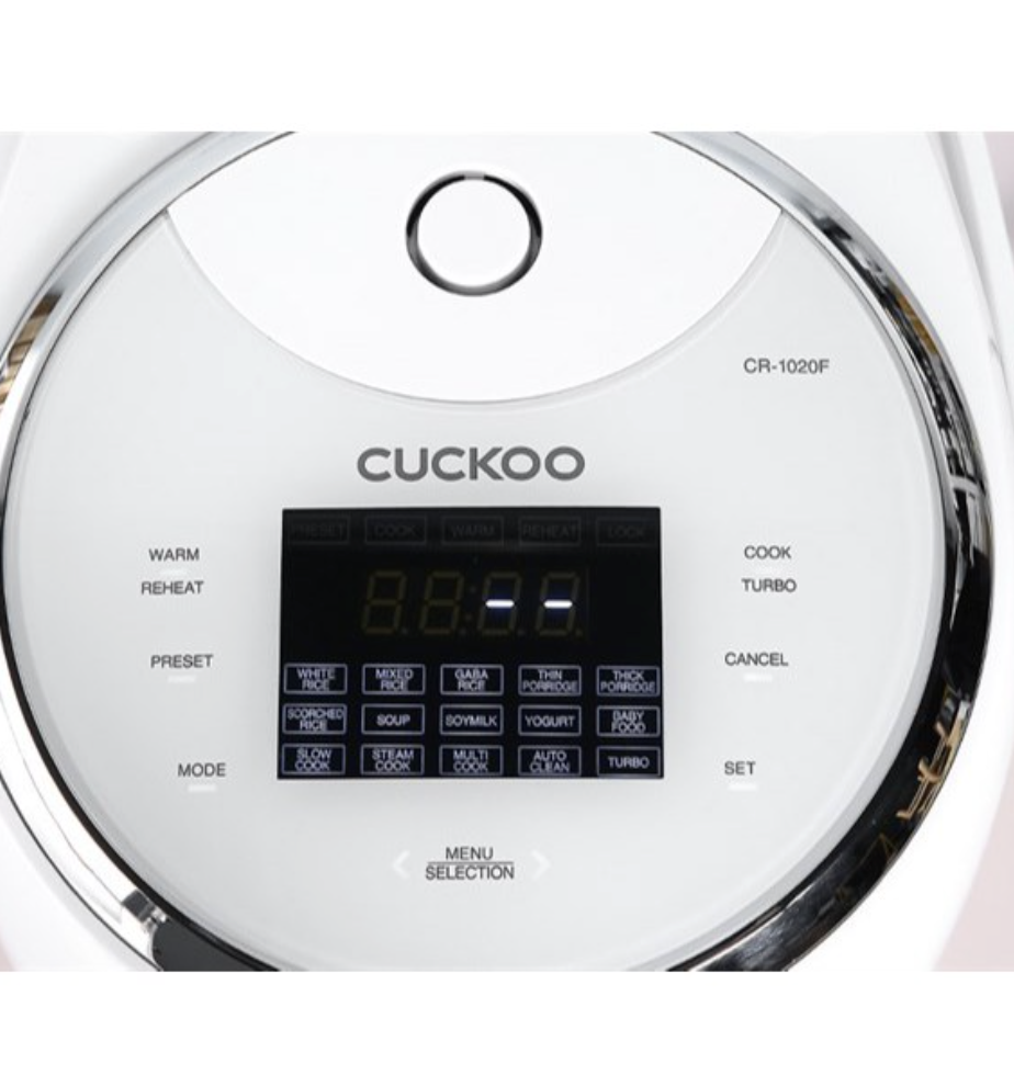 Nồi Cơm Điện Tử Cuckoo CR-1020F/WHWHVN
