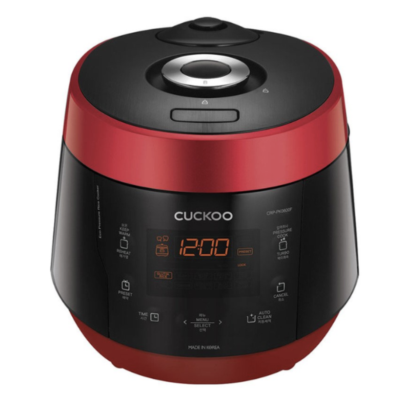 Nồi Cơm Điện Tử Áp Suất Cuckoo CRP-PK0600F/BKRDVN