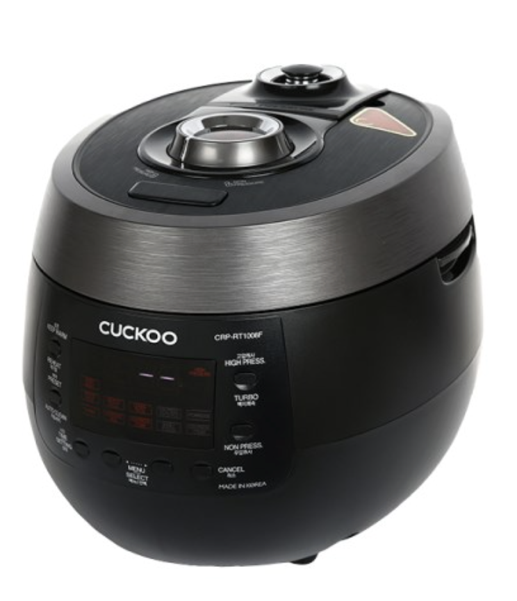 Nồi Cơm Điện Tử Áp Suất Kép Cuckoo CRP-RT1008F/BKTSVNCV