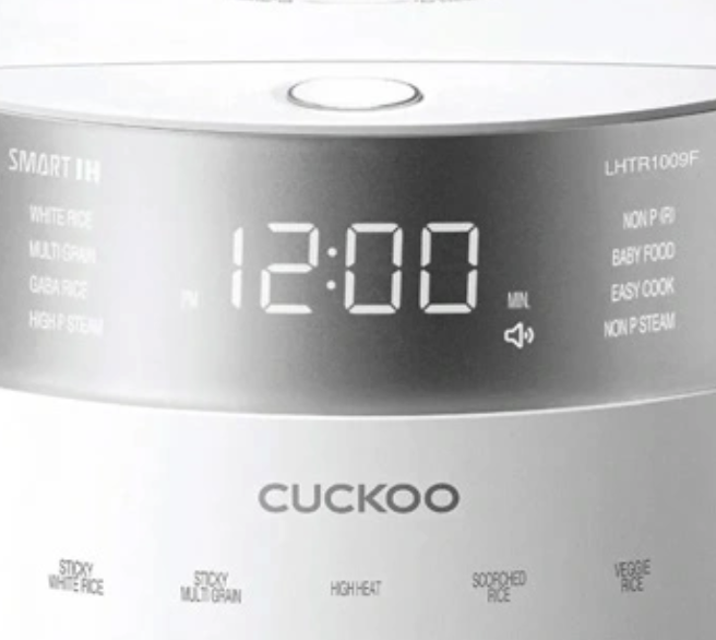 Nồi cơm điện cao tần áp suất kép Cuckoo CRP-LHTR1010FW