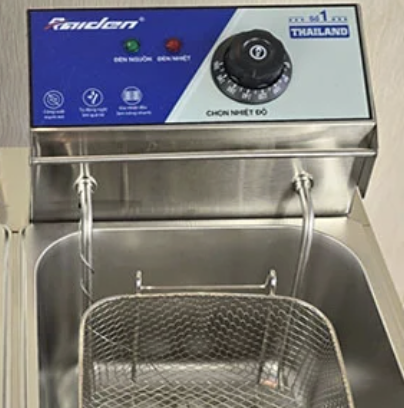 Bếp chiên nhúng điện đôi Raiden RD-1206