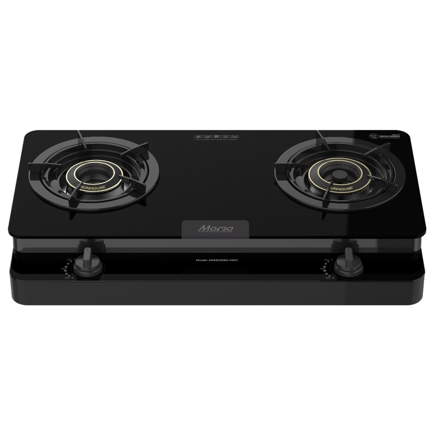 Bếp gas đôi Sunhouse Mama MMB33082-VMD