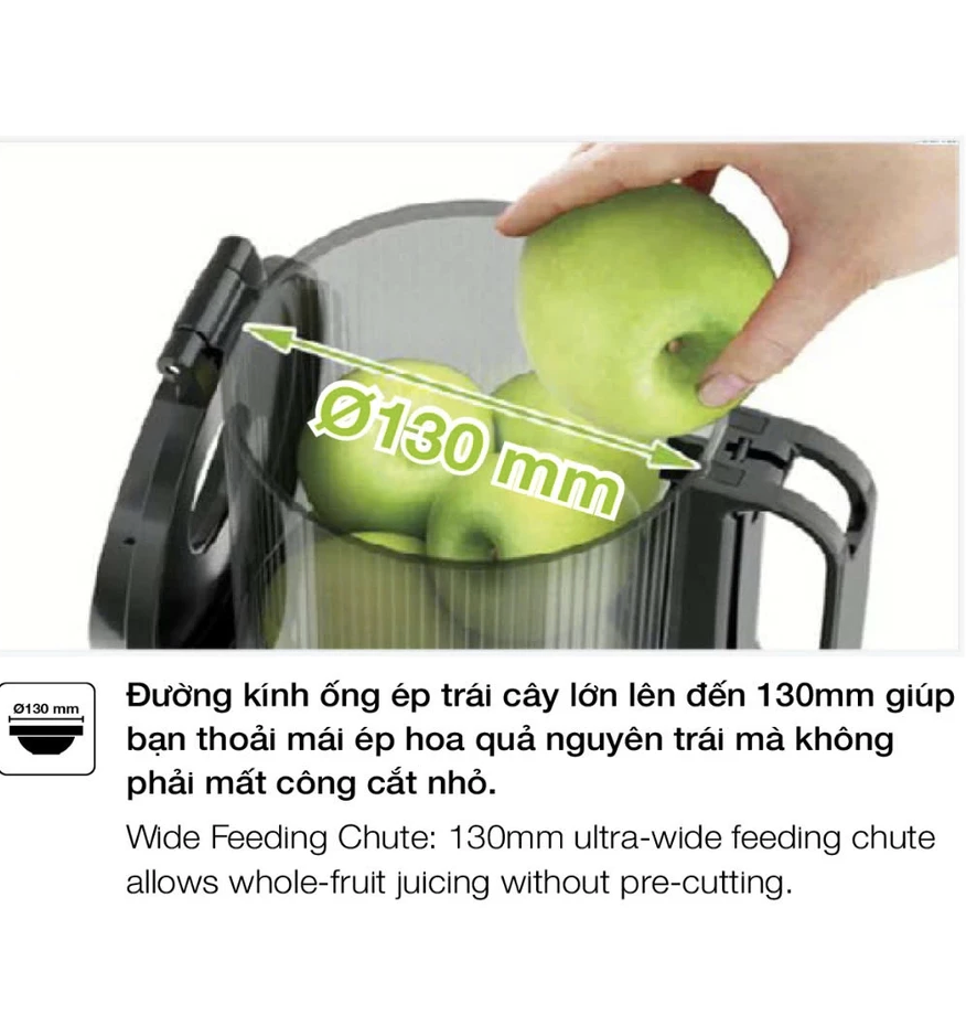 Máy ép chậm Hafele HS-J130SG