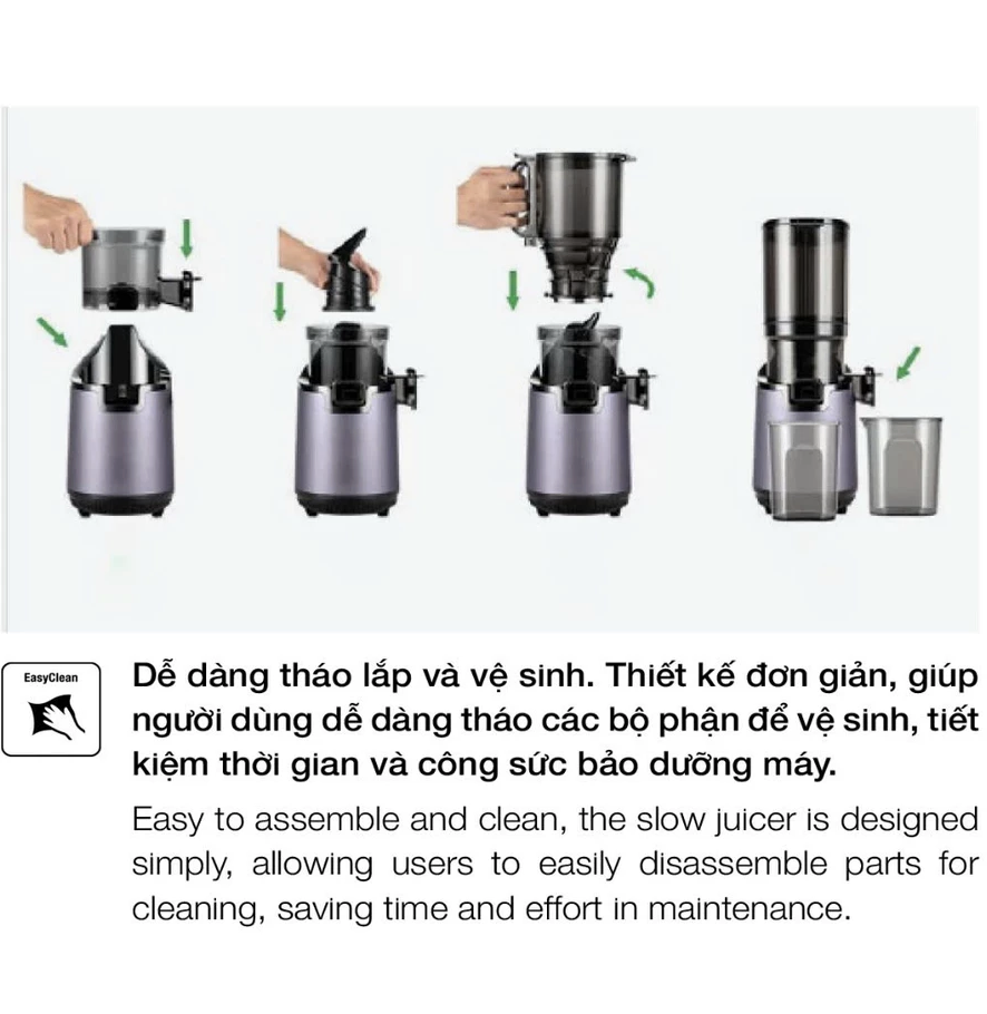 Máy ép chậm Hafele HS-J130SG