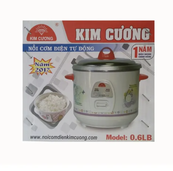 Nồi cơm điện Kim Cương 2.2L CD