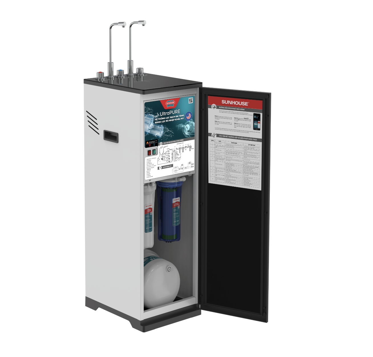 Máy lọc nước RO UltraPURE Sunhouse 11 lõi SHA76225L