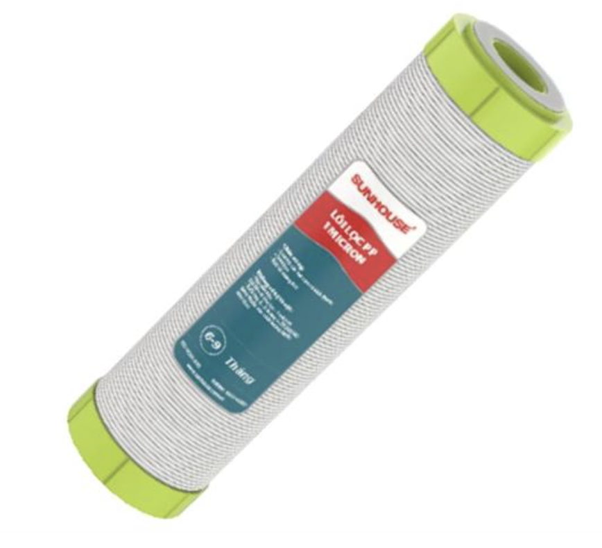 Lõi lọc R.O Sunhouse số 3 PP 1 Micron