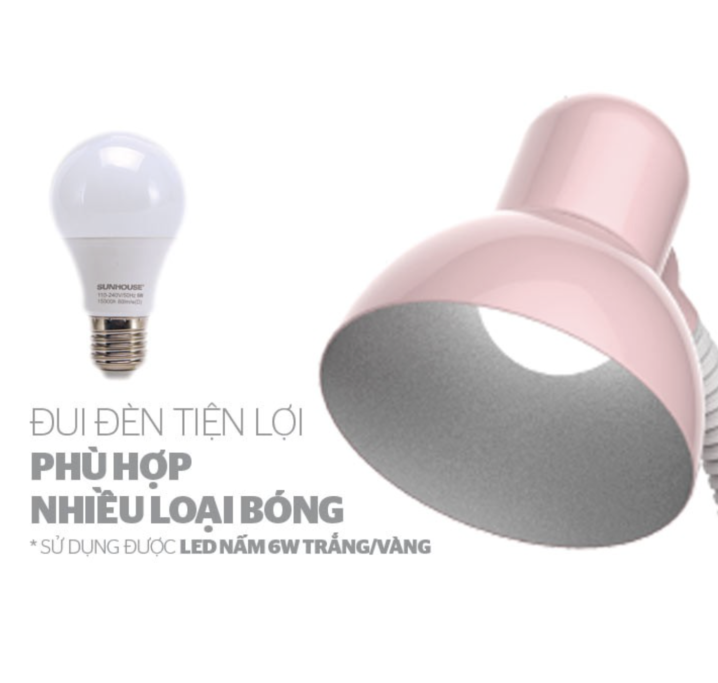 Đèn bàn học chống cận Sunhouse SHE-16LED-A6