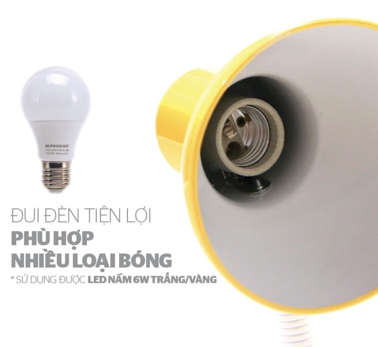 Đèn bàn Sunhouse SHE-17LED-A6