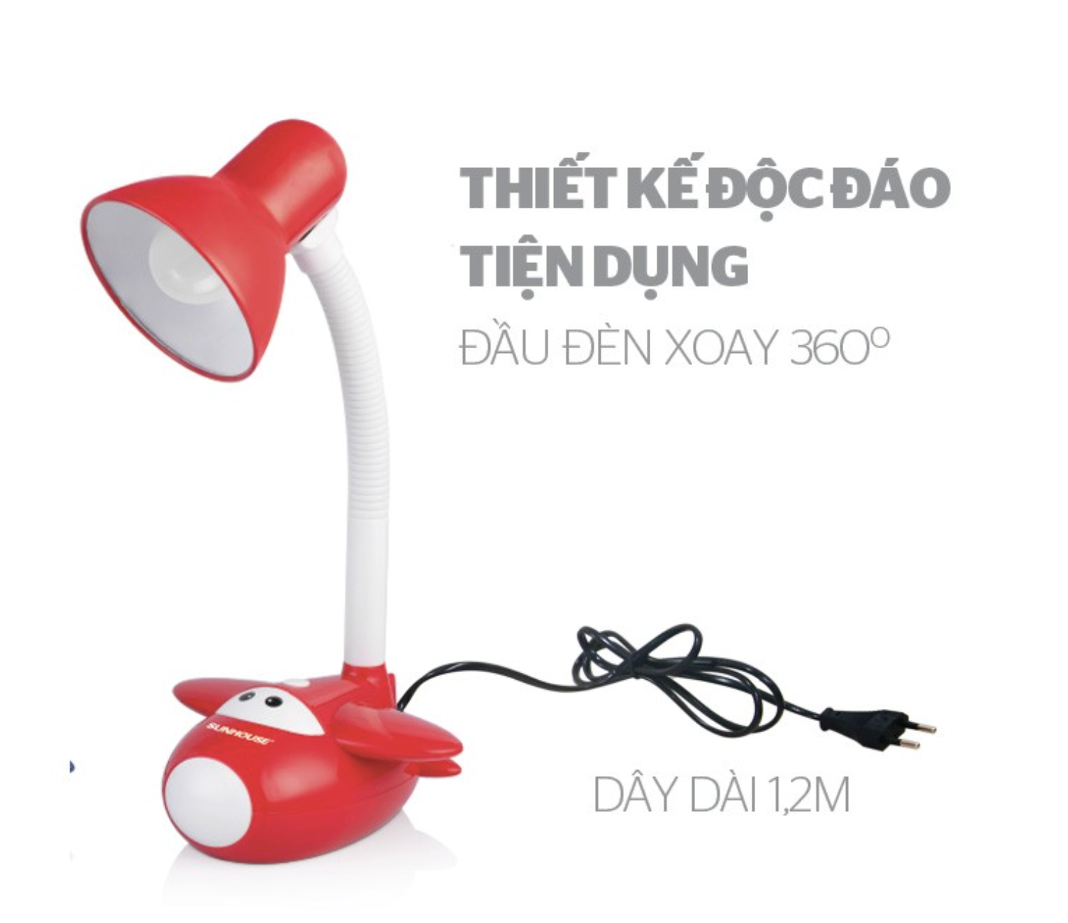 Đèn bàn Sunhouse SHE-20LED-A6