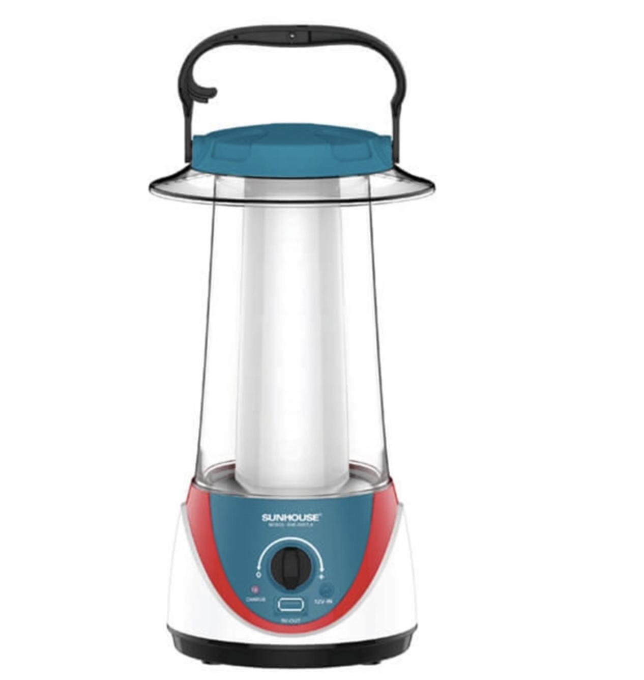 Đèn tích điện đa năng 360LED Sunhouse SHE-6037LA xanh
