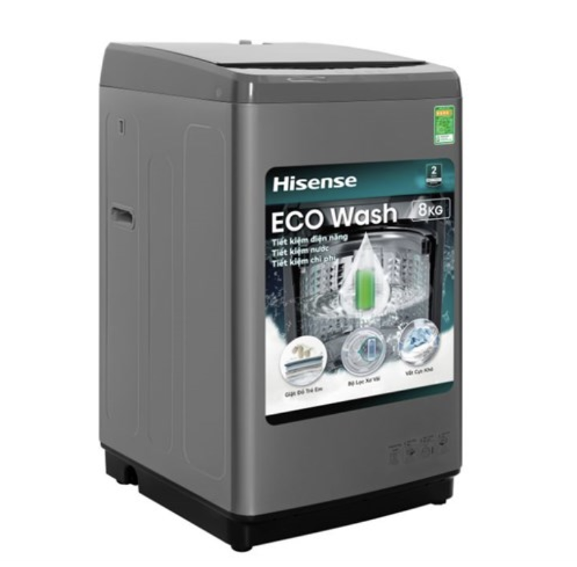 Máy giặt Hisense 8kg WTZQ8012UT