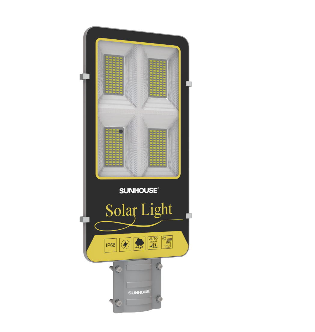 Đèn đường rời thể năng lượng mặt trời Sunhouse SHE-RTNL-200W