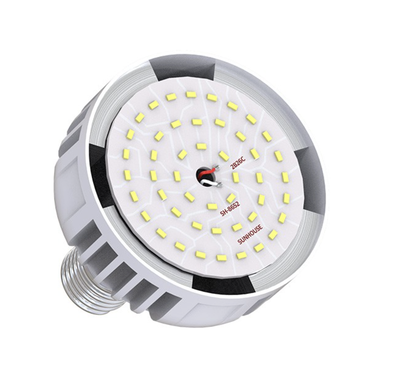 Bóng đèn LED trụ nhôm Plus SUNHOUSE SHE-BULB-20W-P
