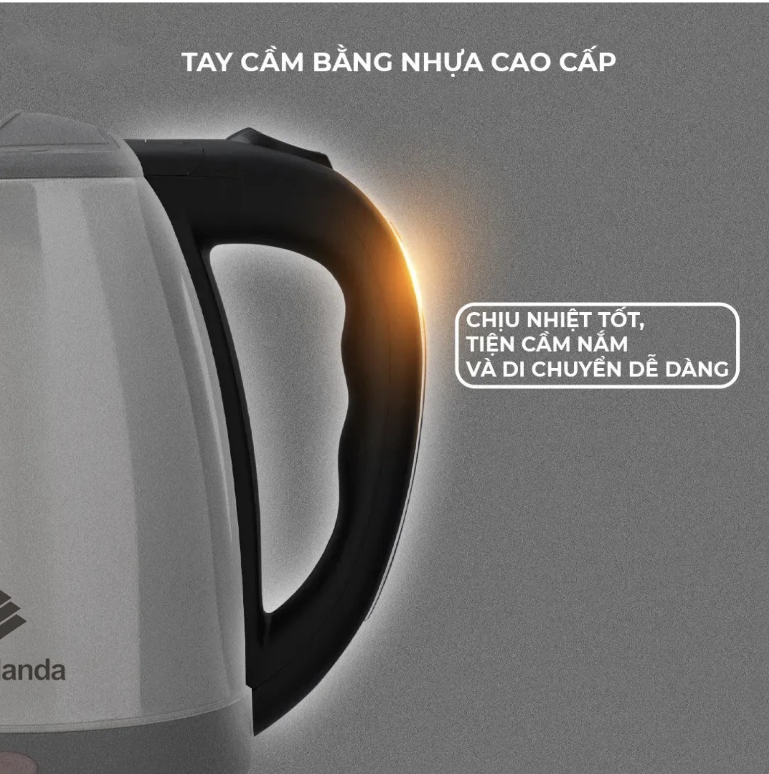 Ấm đun siêu tốc Malanda LK-1318