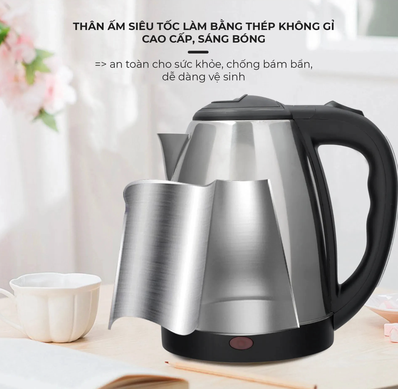 Ấm đun siêu tốc Malanda LK-1318