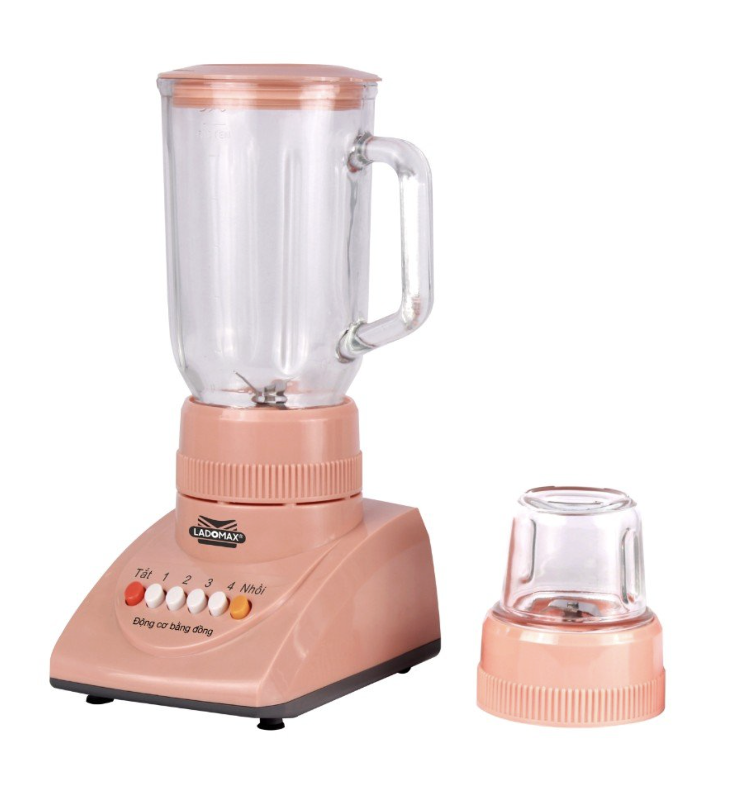 Máy xay sinh tố đa năng 2 cối Ladomax 1L