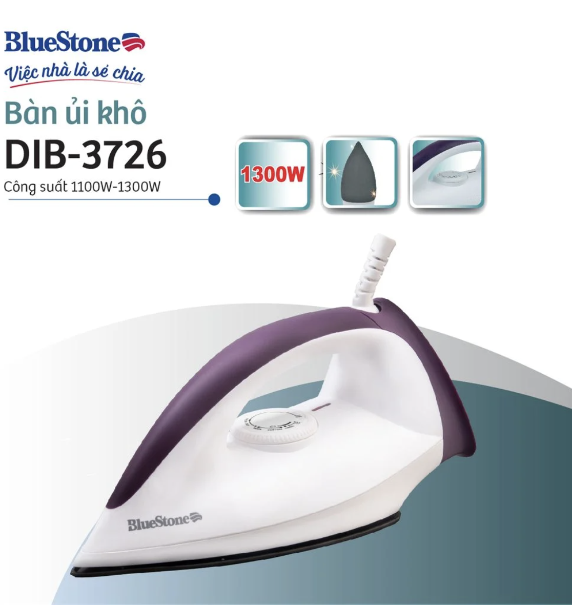 Bàn ủi khô BlueStone DIB-3726