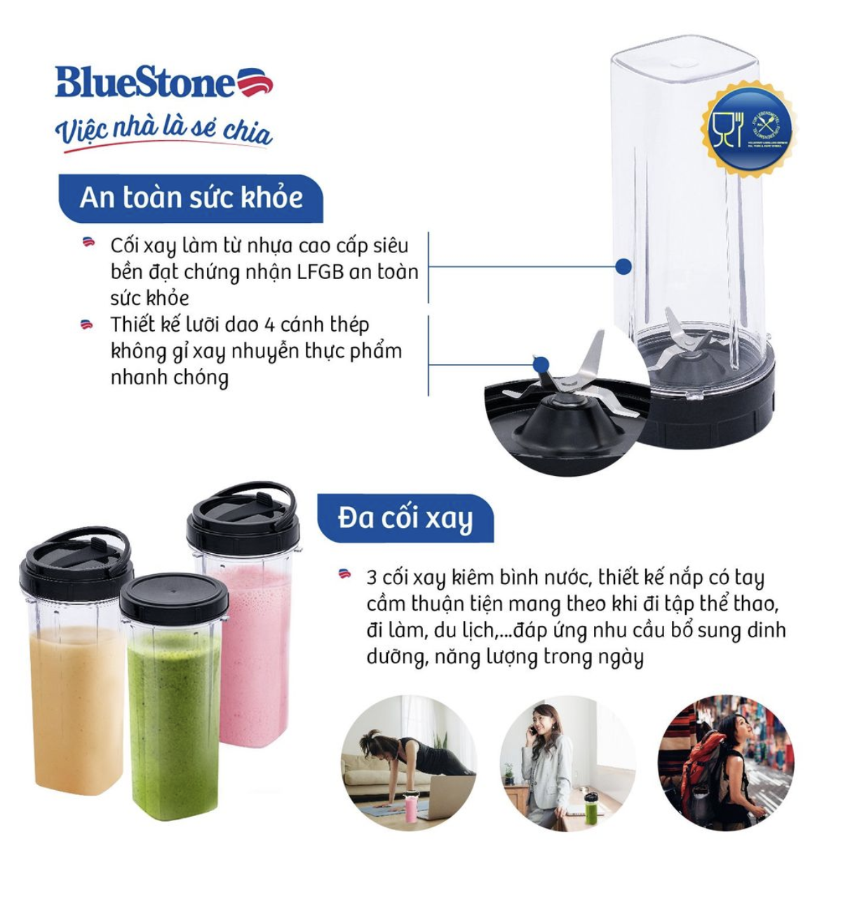 Máy xay sinh tố BlueStone BLB-5310