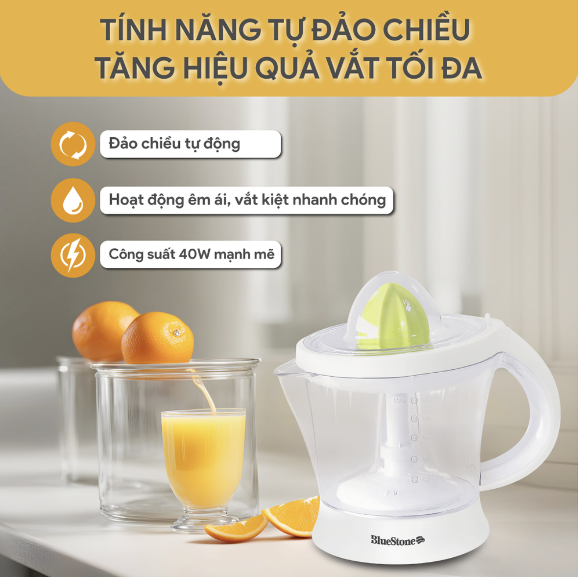 Máy vắt cam BlueStone CJB-1129