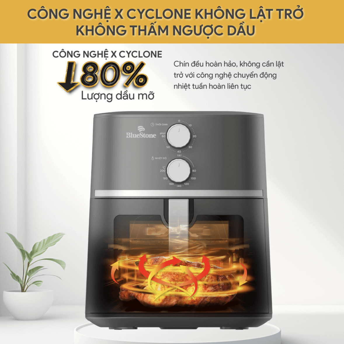 Nồi chiên không dầu BlueStone AFB-5856