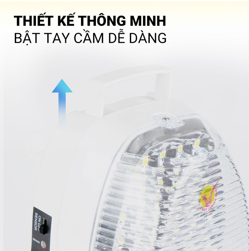 Đèn sạc Honjianda HJD-2500