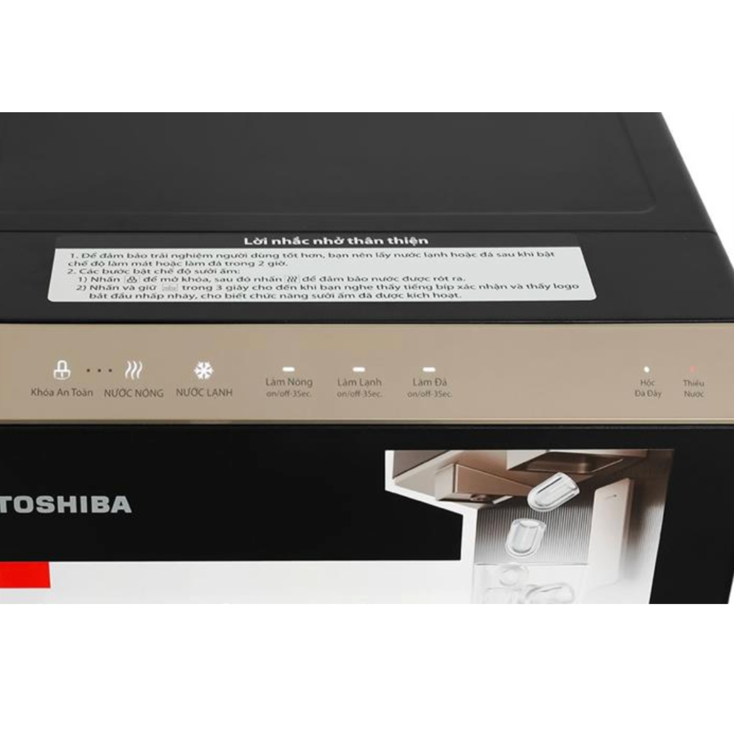 Cây Nước Nóng Lạnh Làm Đá Toshiba RWF-IW2469BVN(K)