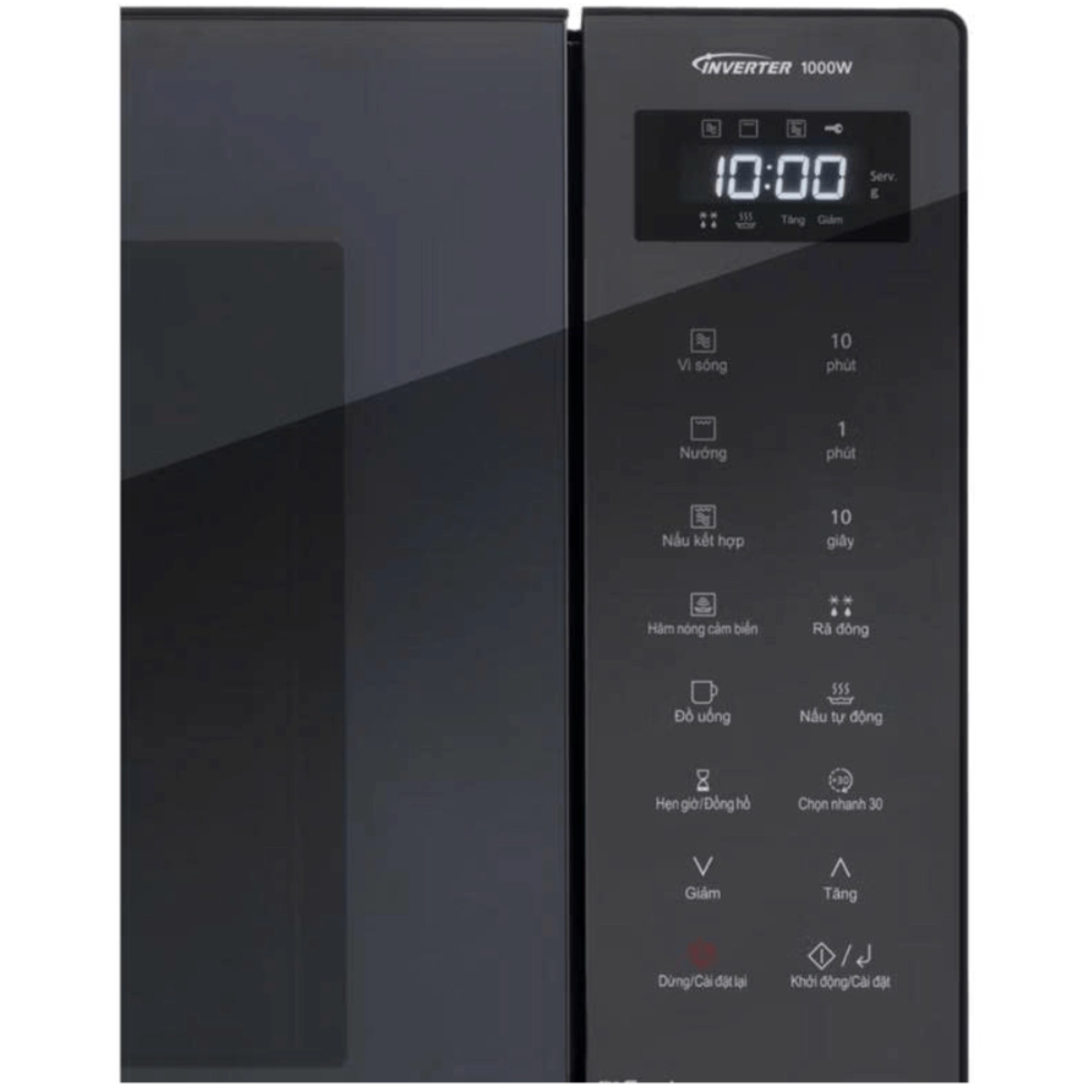 Lò Vi Sóng Inverter Kết Hợp Nướng Cao Cấp Panasonic NN-GT65QBYUE
