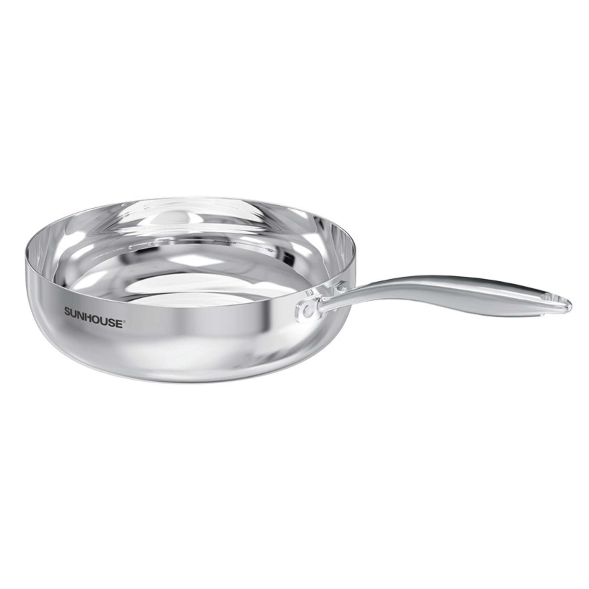 Chảo sâu inox liền khối Sunhouse Healthy IN24M11