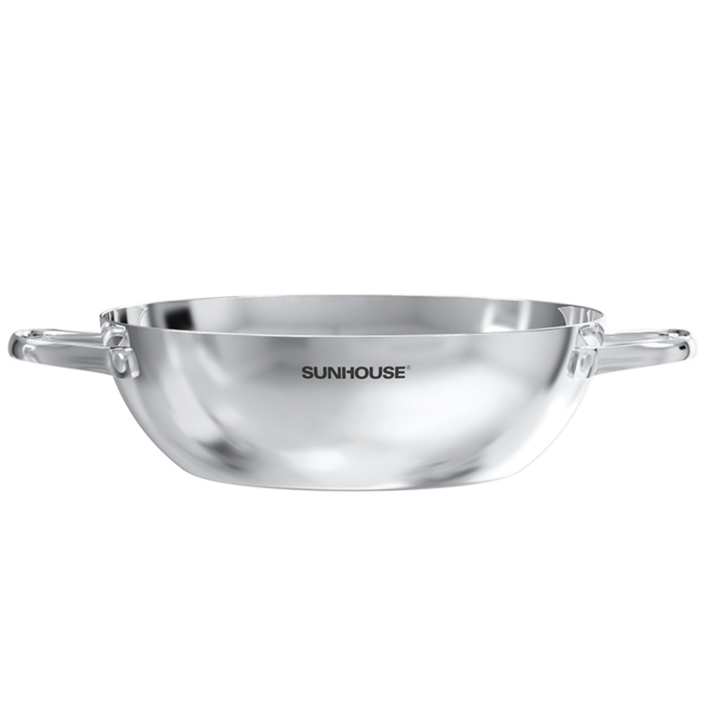 Chảo xào inox liền khối Sunhouse Healthy IN26M12