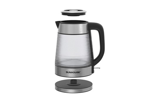 Ấm siêu tốc thủy tinh 1.8L Sunhouse SHD1220