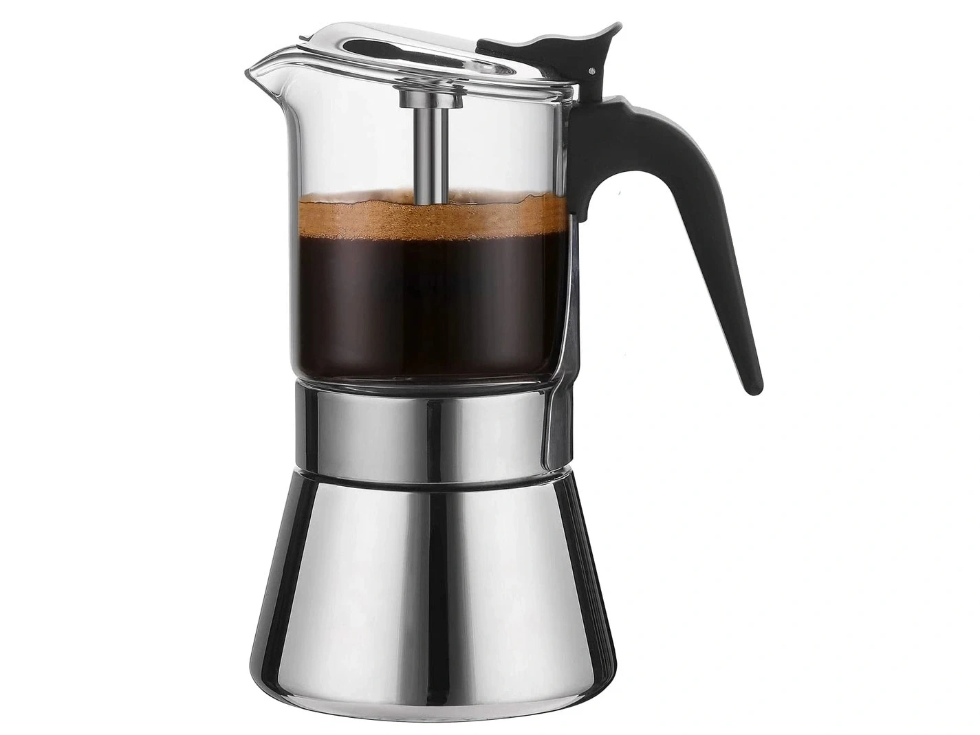 Ấm pha cà phê Kaiyo Moka Pot dung tích 240ml - 3 cups KCP-3055