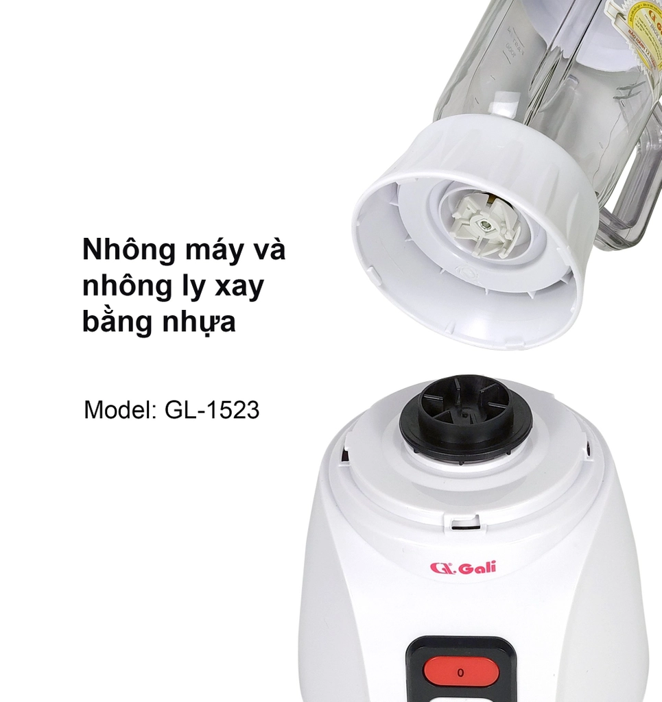 Máy xay sinh tố Gali GL-1523 1,0 lít