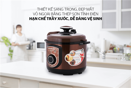 Nồi áp suất điện đa năng Sunhouse SH1550 5 lít