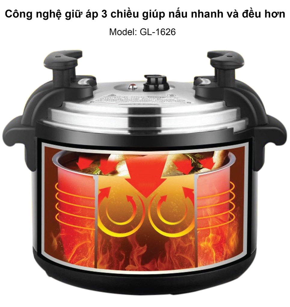 Nối Áp Suất 17L Gali GL-1626