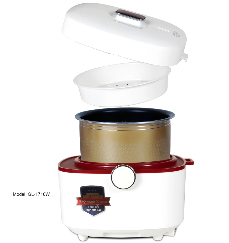 Nồi cơm điện Gali GL-1718W 1,8 lít