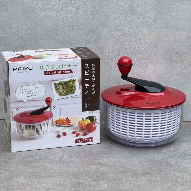 Rổ quay rau li tâm Kaiyo, dung tích 5.5 lít KPS-8029