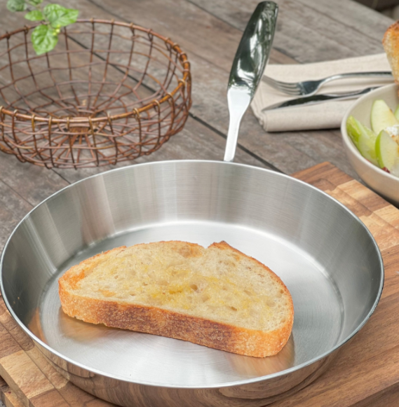 Chảo inox 316 liền khối 5-ply Premium Kaiyo 26cm KIP-3796