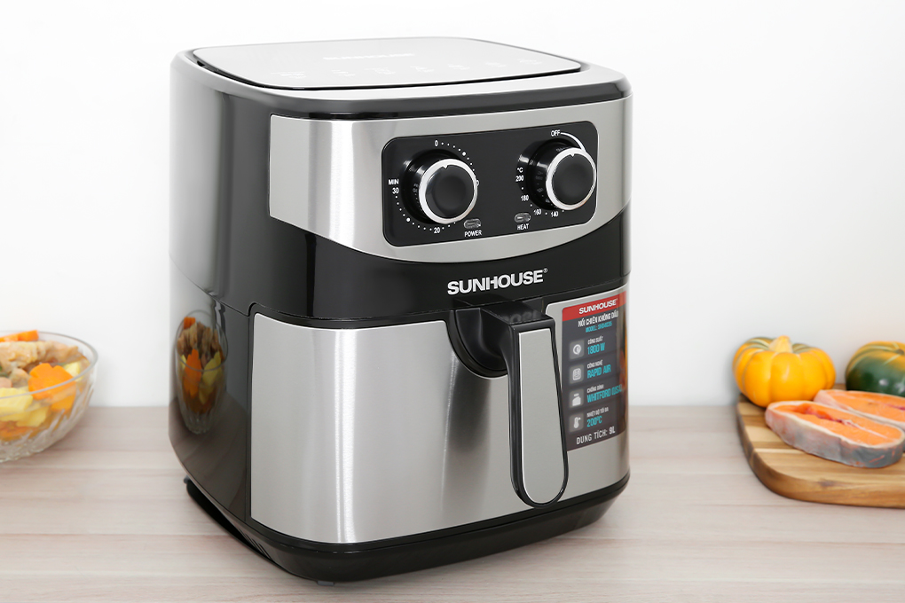 Nồi chiên không dầu 9L Sunhouse SHD4035