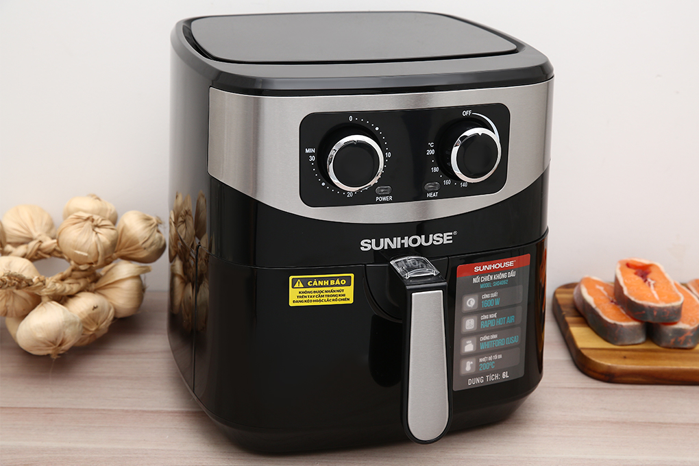 Nồi chiên không dầu 6L Sunhouse SHD4062