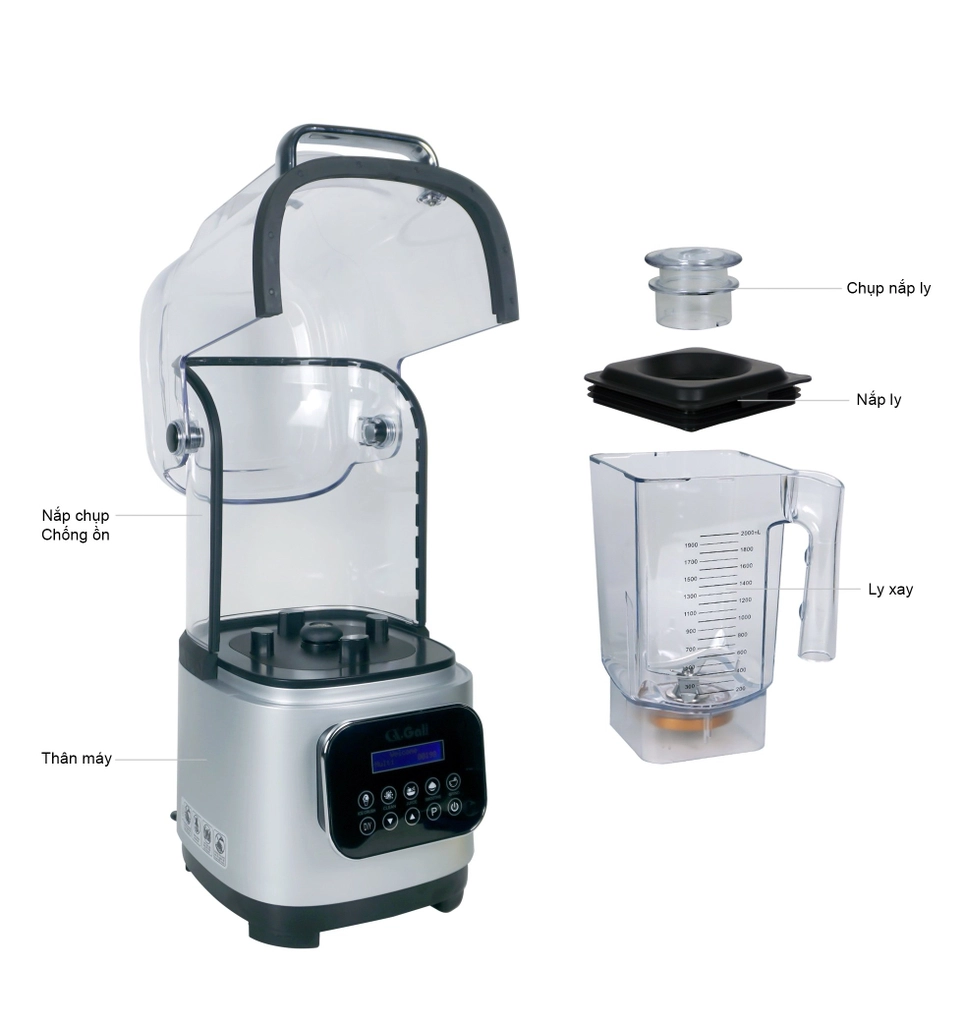 Máy Xay S.Tố CN / CHỐNG ỒN Gali GL-1530S