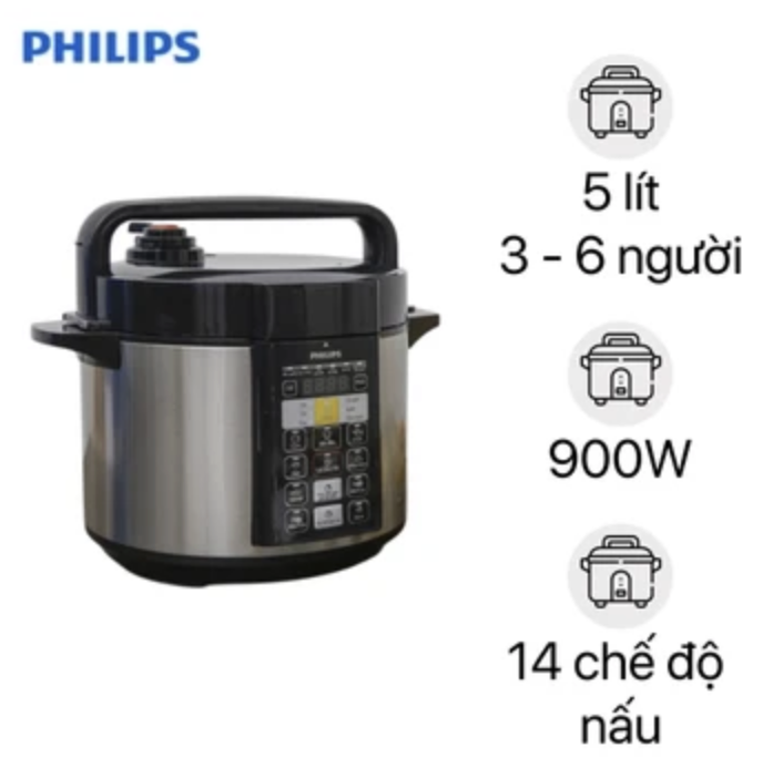 Nồi Áp Suất Điện Philips HD2136/66