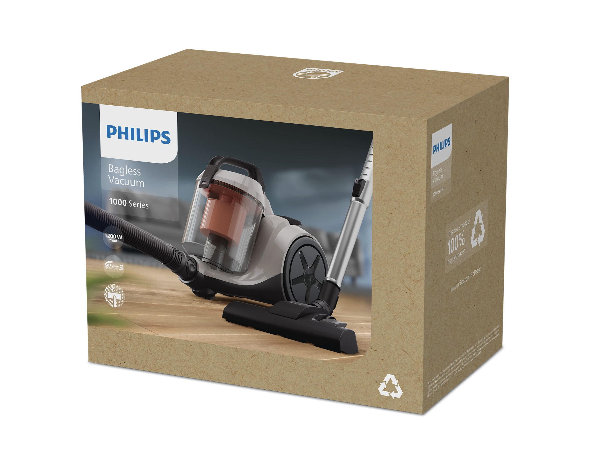 Máy Hút Bụi Dạng Hộp Không Túi Philips Series 1000 XB1012/10 