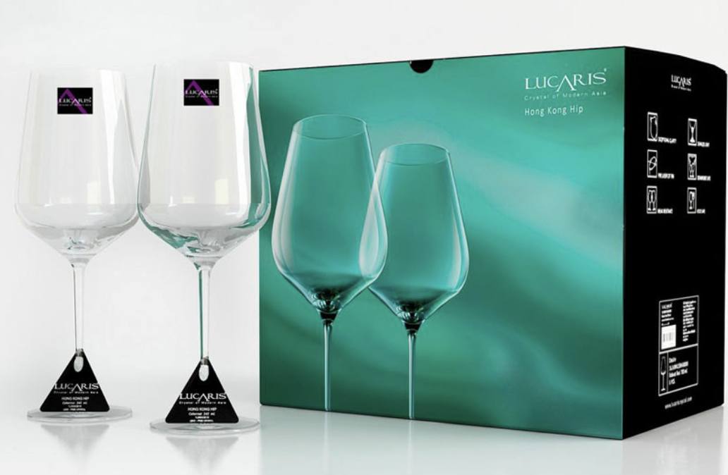 Ly Rượu Vang Cao Cấp Lucaris Hong Kong Hip Bordeaux 1LS04BD27E 