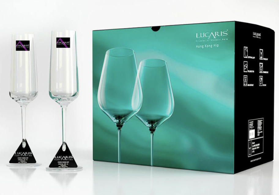 Ly Rượu Cao Cấp Lucaris Hong Kong Hip Champagne Flute 1LS04CP09E 
