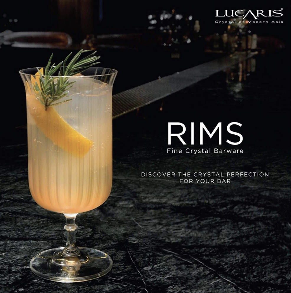 Ly Rượu Cocktail Cao Cấp Lucaris RIMS Orient Deco S13DC12 