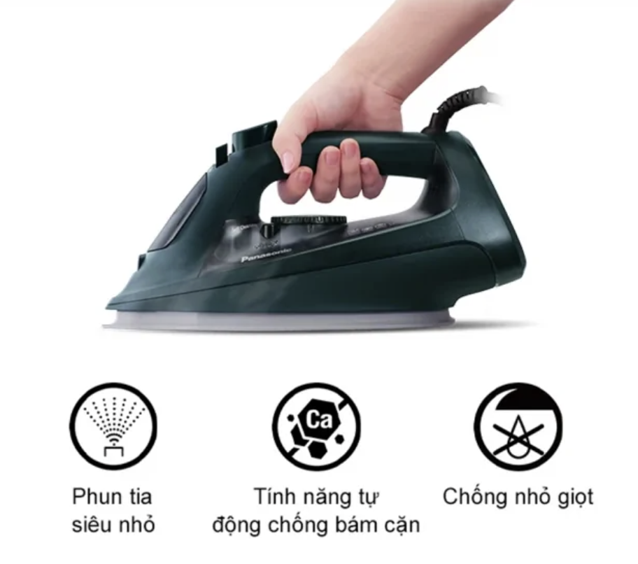 Bàn Ủi Hơi Nước Cầm Tay Panasonic NI-U450GRA 