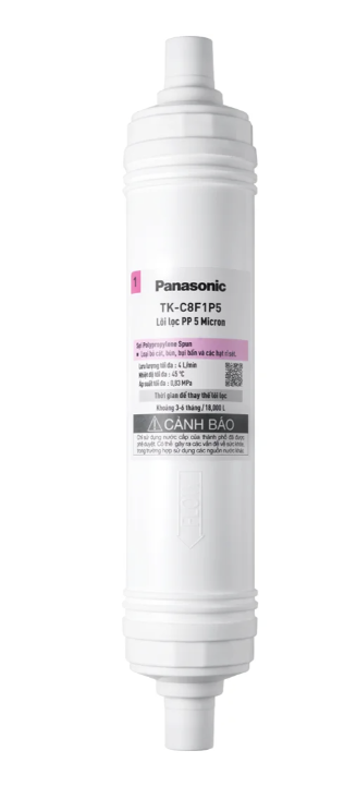 Lõi Lọc Nước Số 1 PP 5 Micron Panasonic TK-C8F1P5-VN 