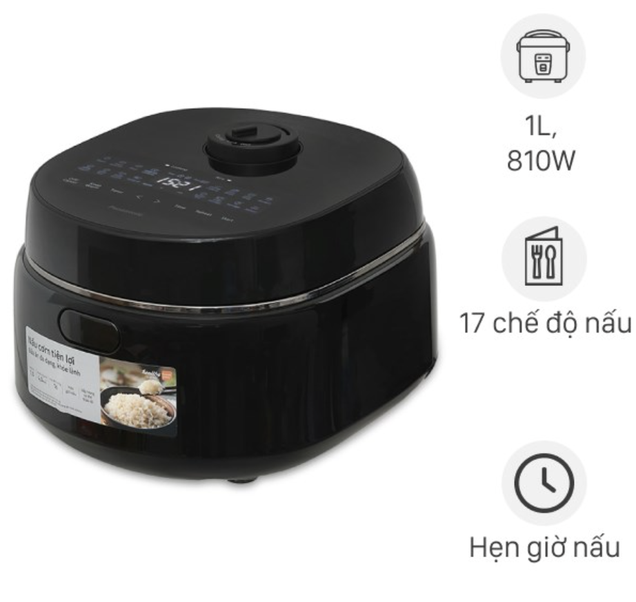 Nồi Cơm Điện Tử Panasonic SR-DM104KRA